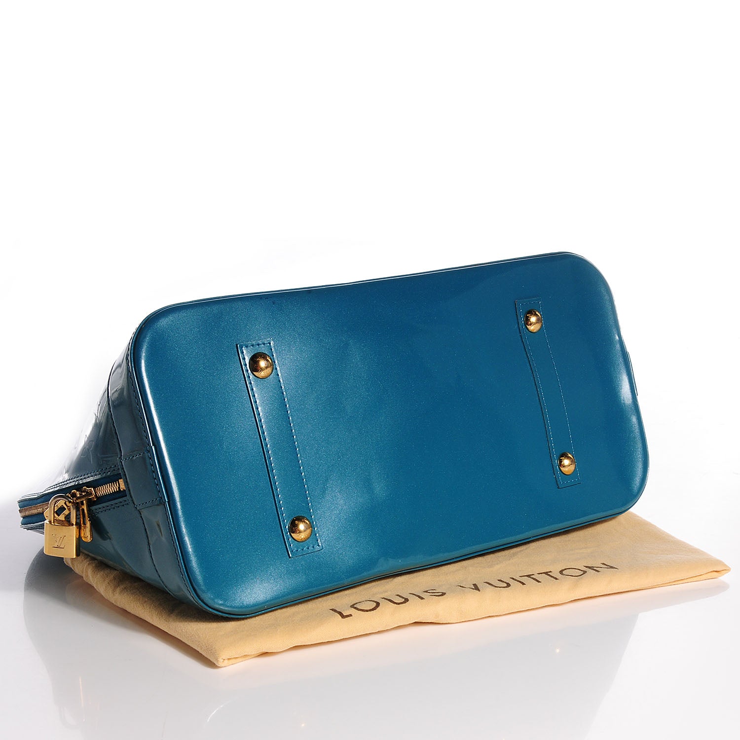 Louis Vuitton Vernis Alma GM Blue Galactic 4 of 8