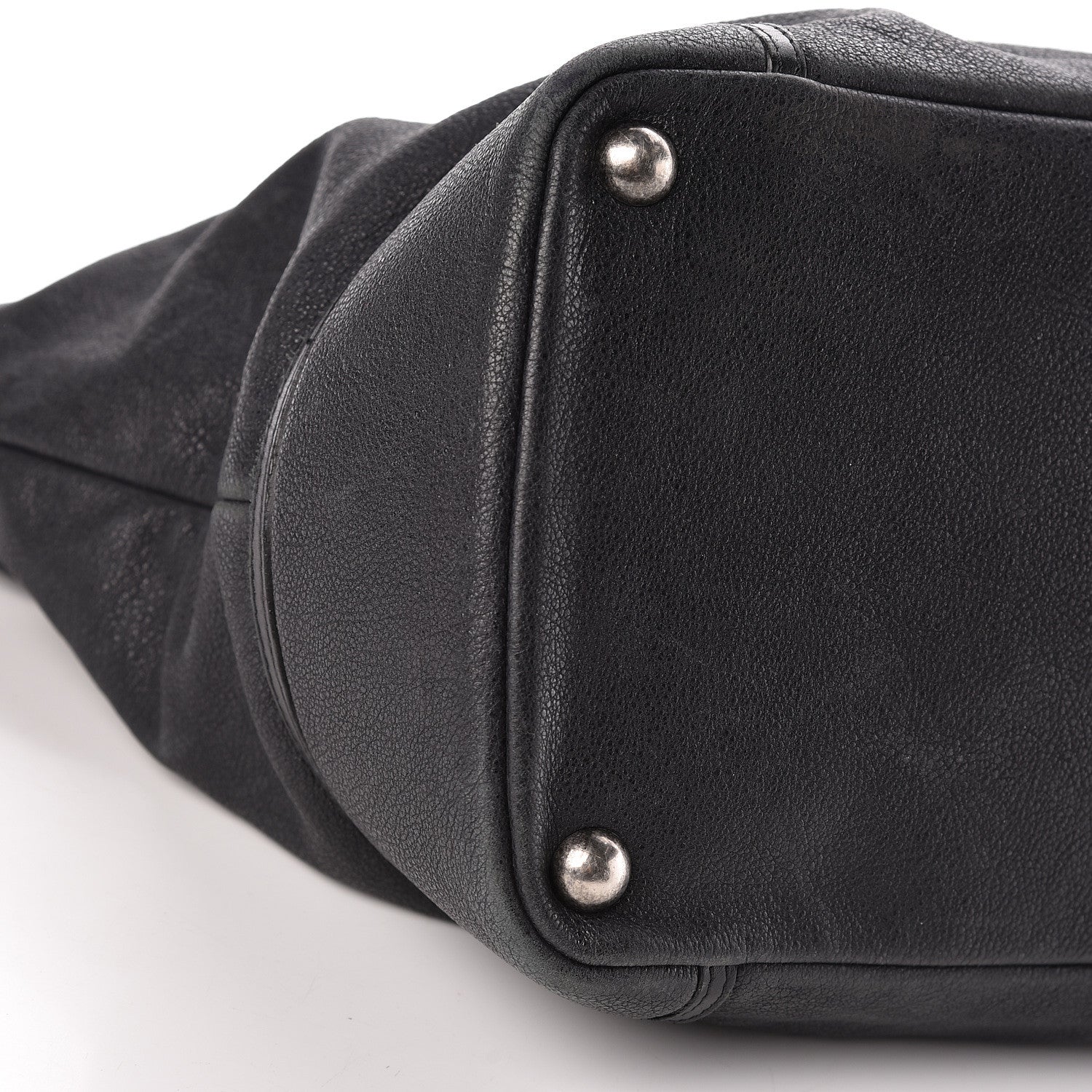 Chanel Washed Calfskin Tote Black 9 of 15