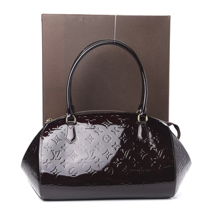 Louis Vuitton Vernis Sherwood GM Amarante 10 of 10