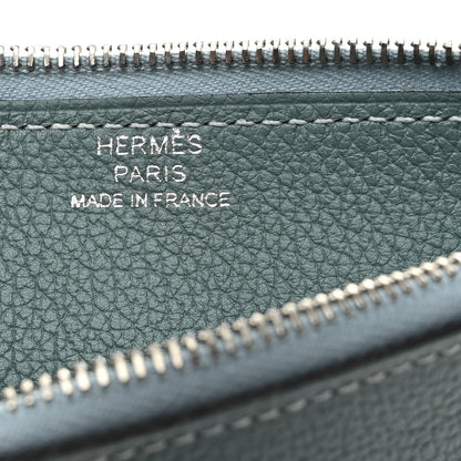 Hermes Evercolor Dogon Duo Wallet Ciel 8 of 11