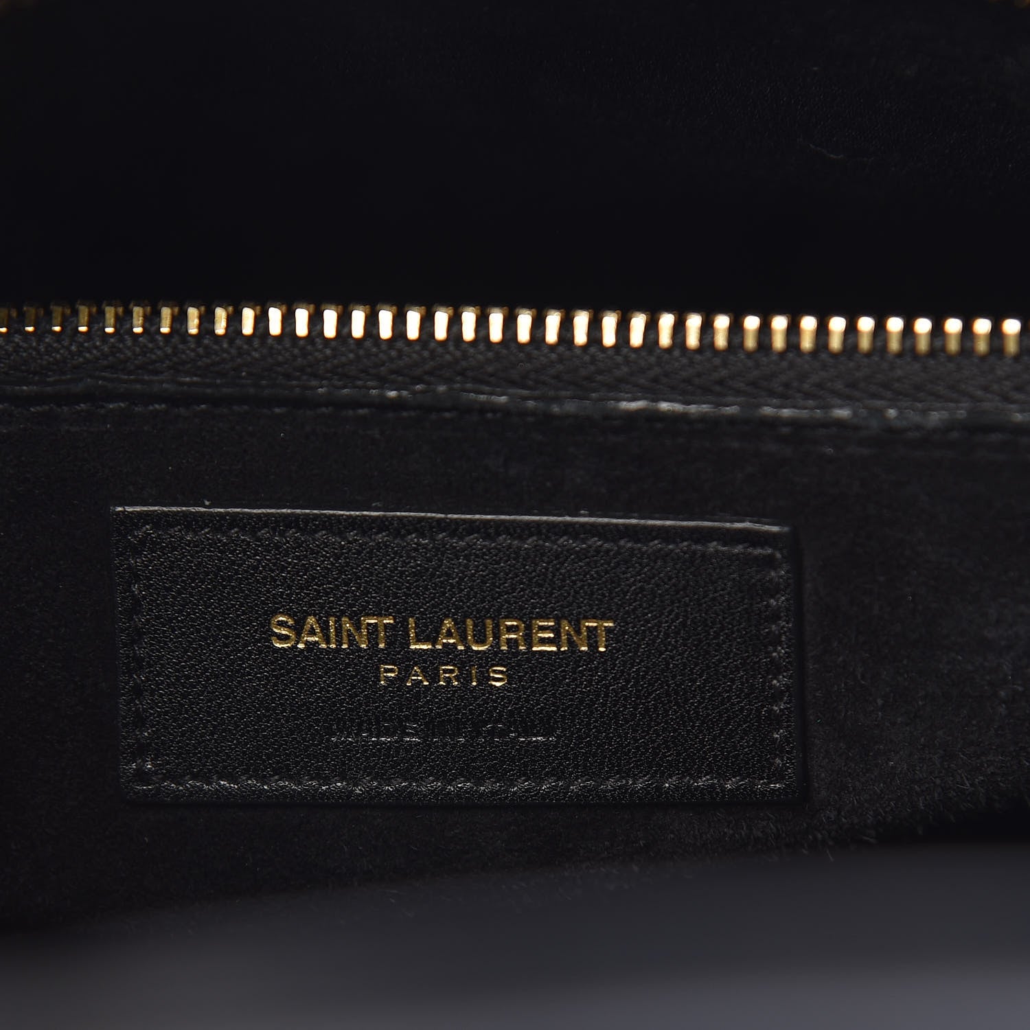 Saint Laurent Calf Hair Leopard Print Small Sac De Jour Black 7 of 11