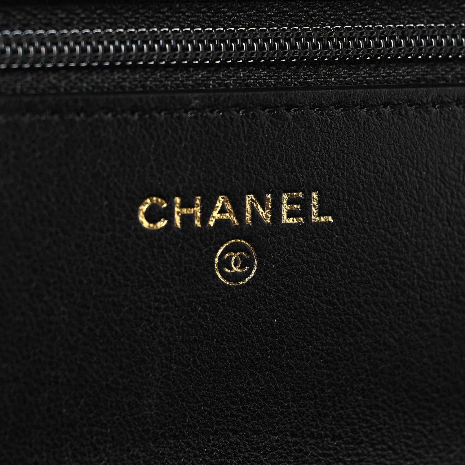 Chanel Lambskin Quilted Chanel 19 Wallet On Chain WOC Black 6 of 13