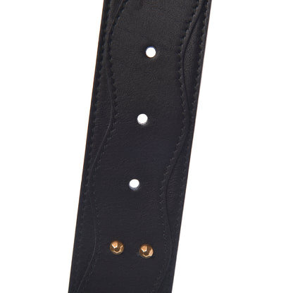 Gucci Calfskin Studded Marmont Belt 90 36 Black 5 of 8