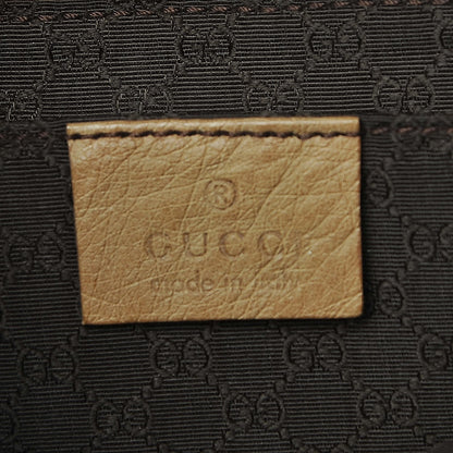Gucci Ostrich Flap Bag Tan 6 of 11