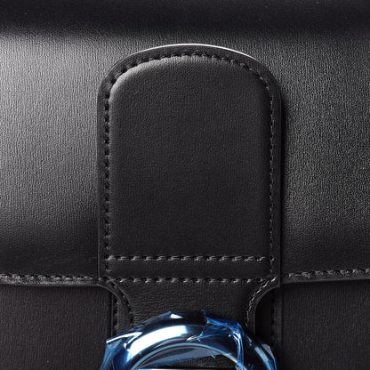 Delvaux Box Calfskin MM Brillant Satchel Black 7 of 9
