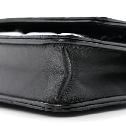 Chanel Lambskin Quilted Wallet On Chain WOC So Black 11 of 14