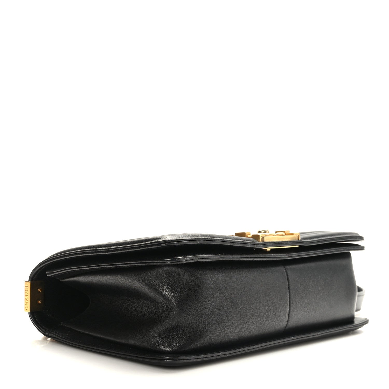 Chanel Lambskin Quilted Medium Boy Flap Black 4 of 9