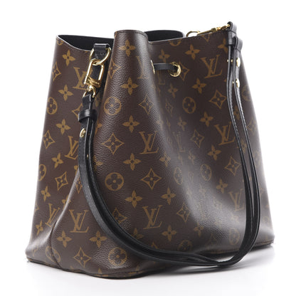 Louis Vuitton Monogram Neonoe MM Black 3 of 20