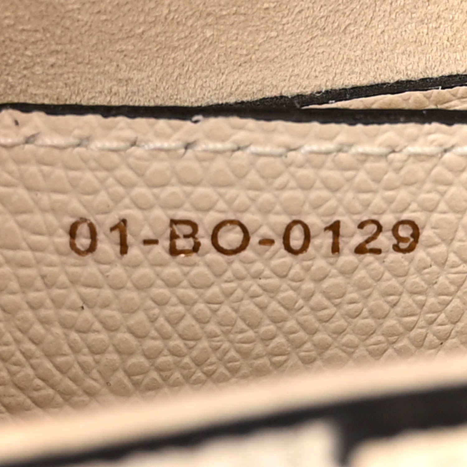 Christian Dior Grained Calfskin Saddle Bag White 7 of 18