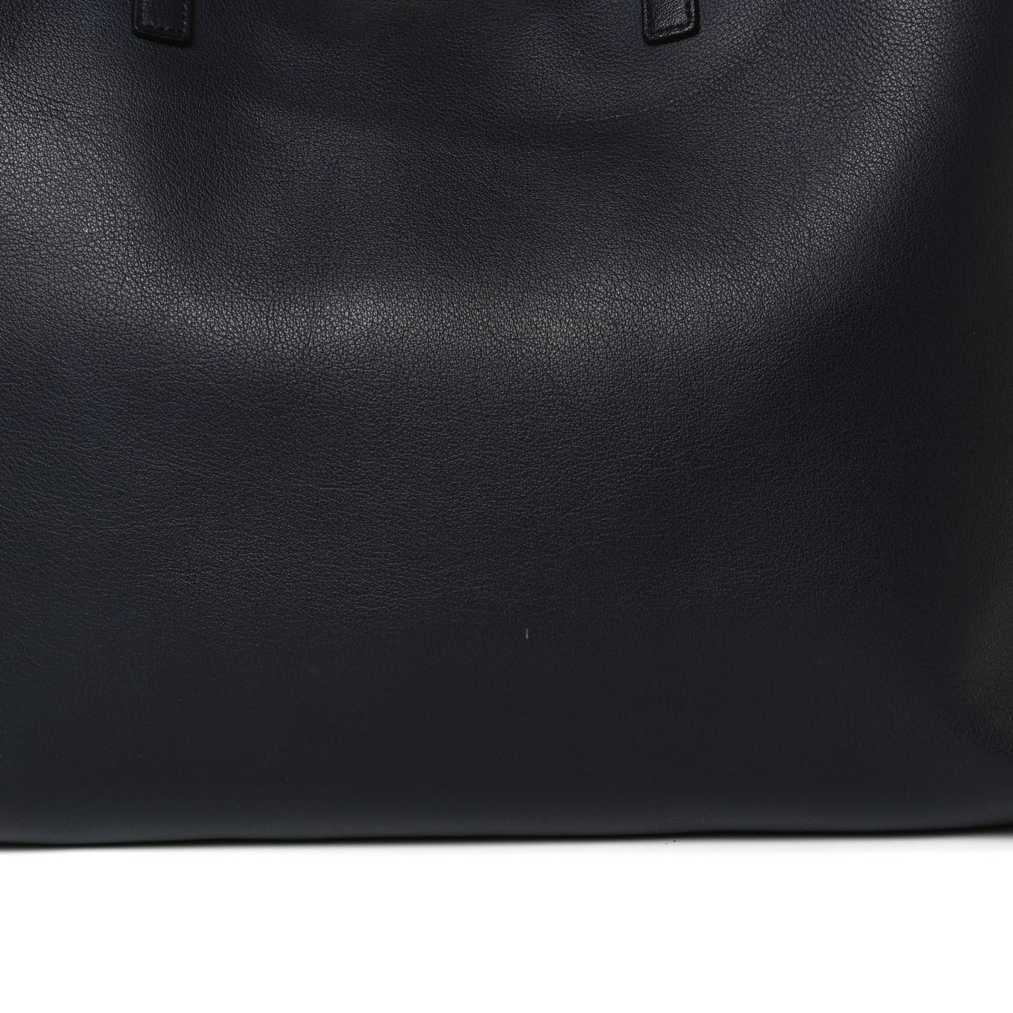 Calfskin Large Shopping Tote Navy