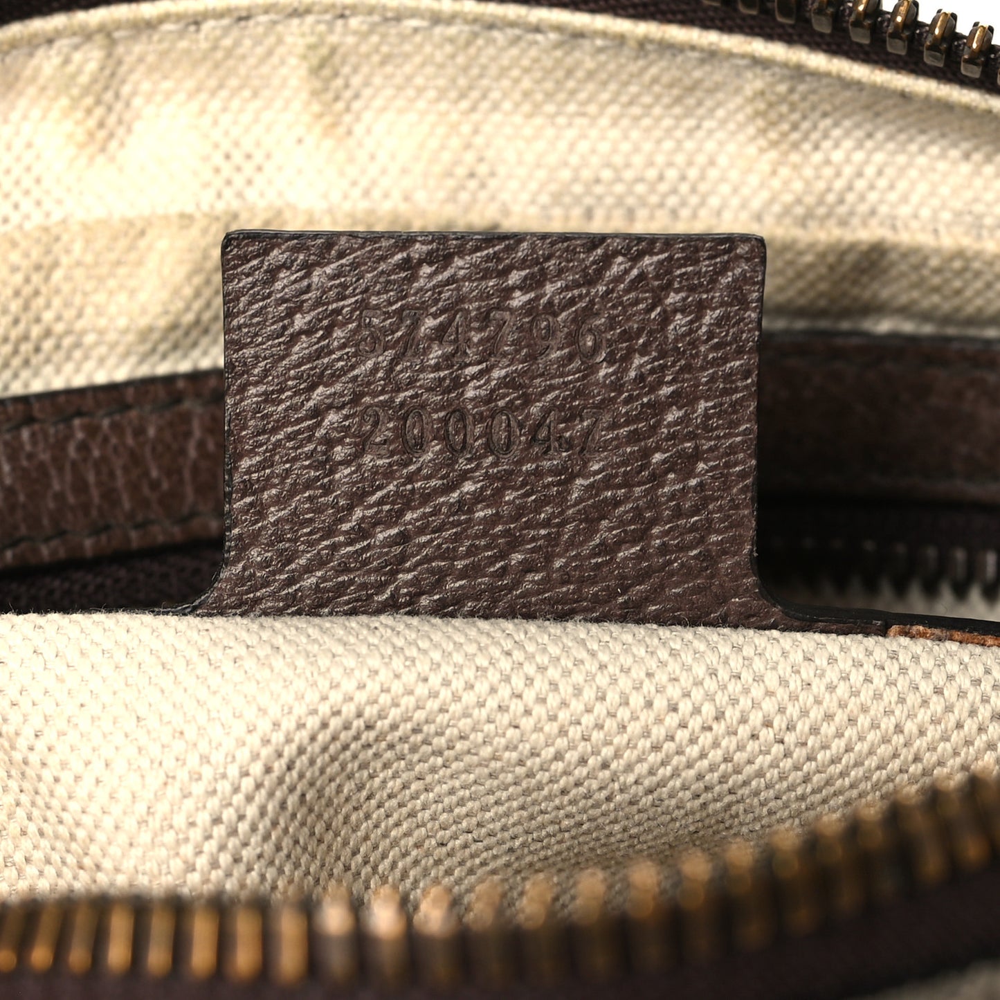 Soft GG Supreme Monogram Medium Ophidia Belt Bag Dark Brown