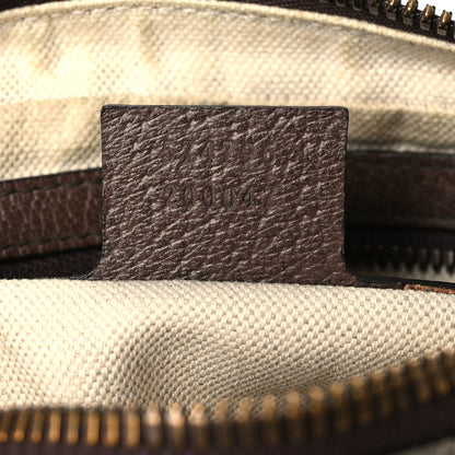 Gucci Soft GG Supreme Monogram Medium Ophidia Belt Bag Dark Brown 7 of 9