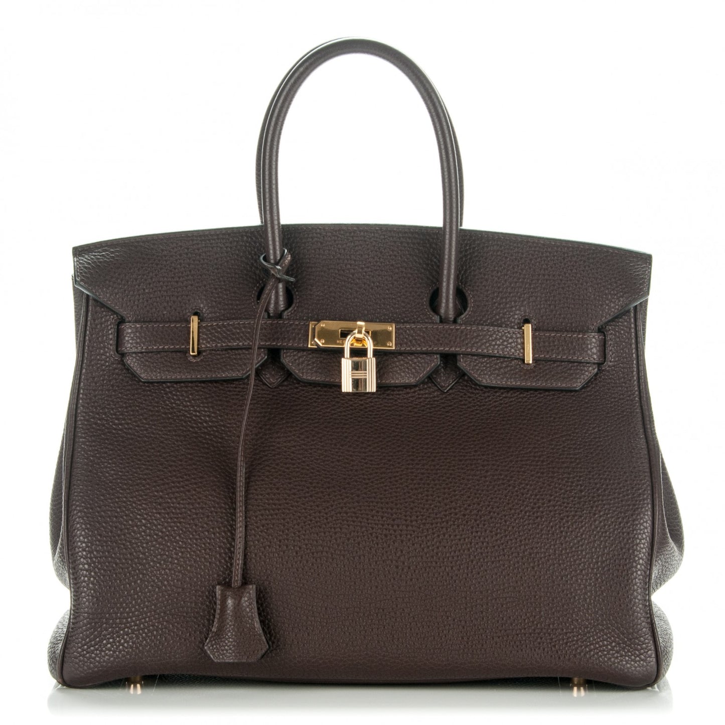 Togo Birkin 35 Chocolate