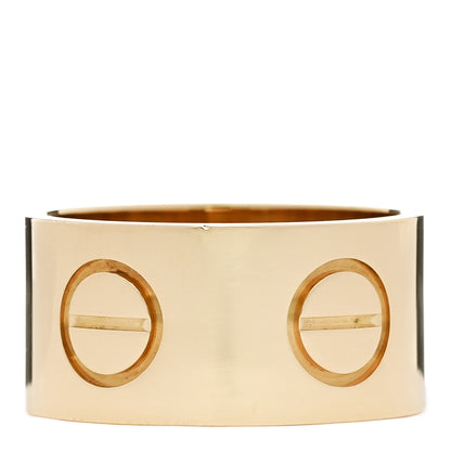 Cartier 18K Yellow Gold 11mm LOVE Ring 61 9.75 3 of 5