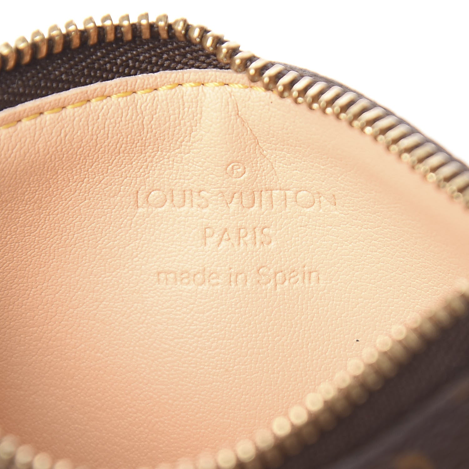 Louis Vuitton Monogram Cherry Blossom Key Pouch Brown 6 of 6