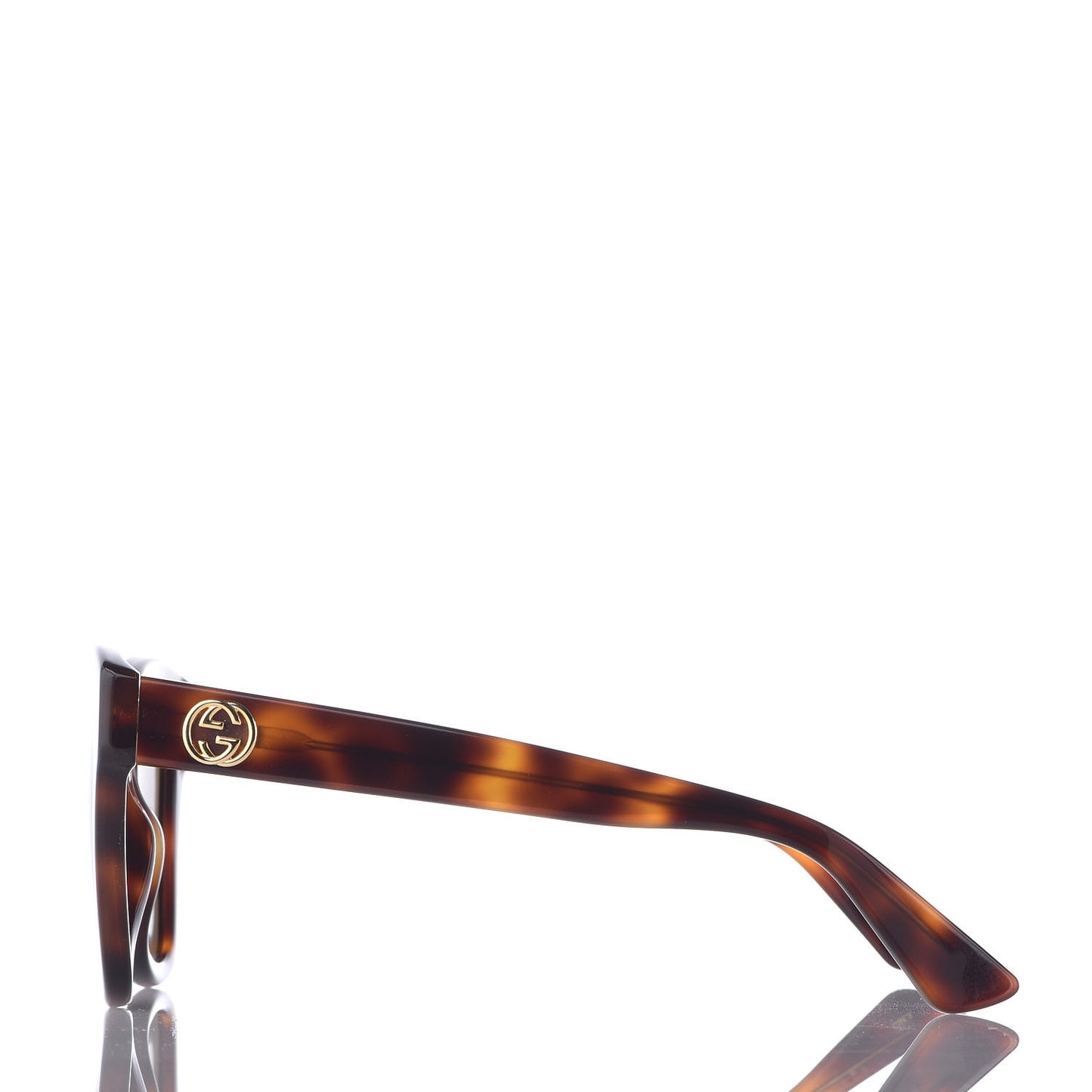 Acetate Square Frame Sunglasses GG0029S Tortoise