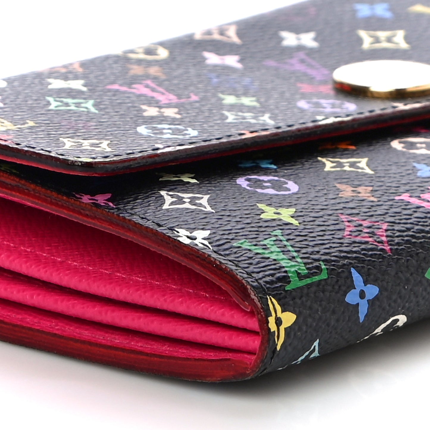 Monogram Multicolor Sarah Wallet Black Grenade