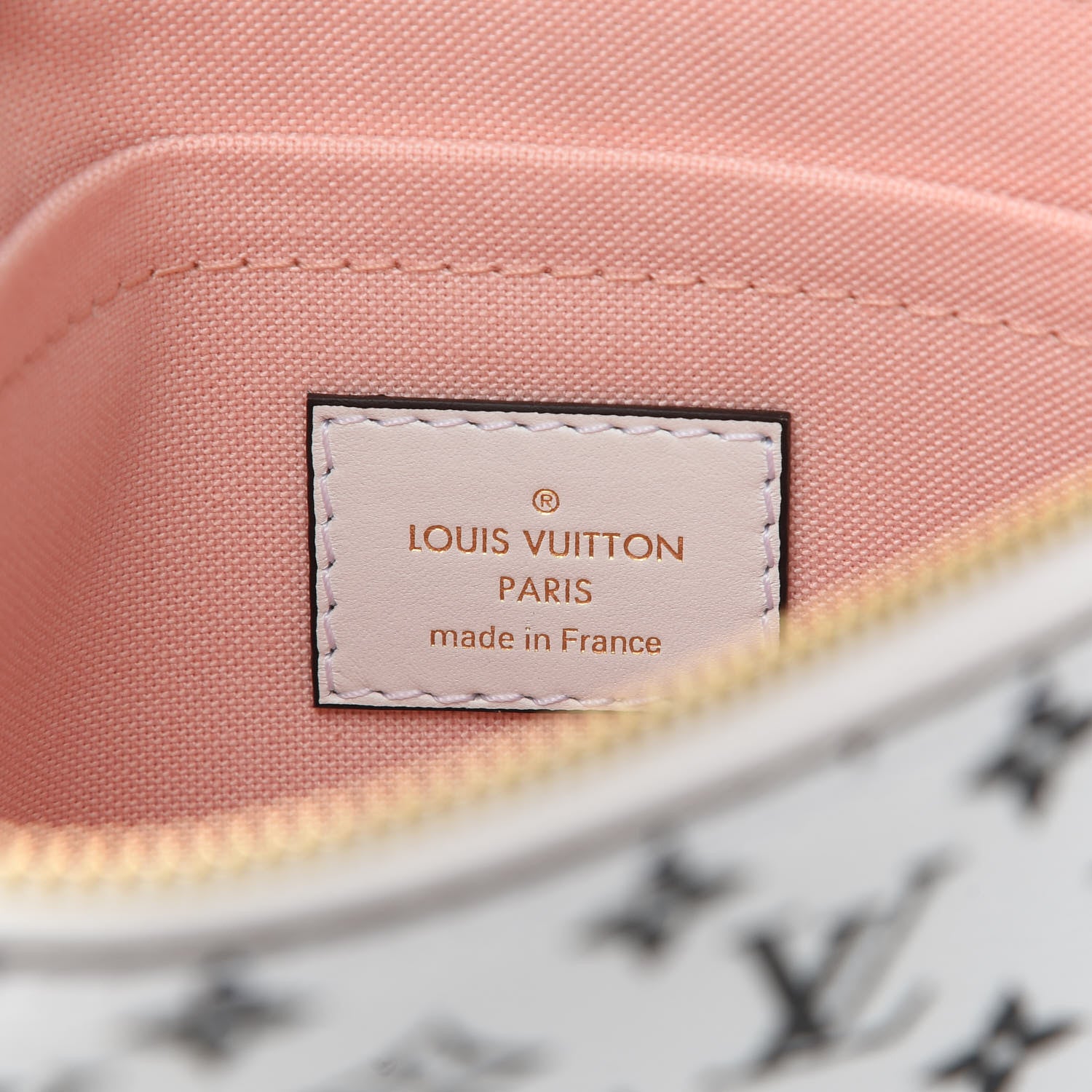 Louis Vuitton Monogram Giant Neverfull MM GM Pochette White 6 of 6