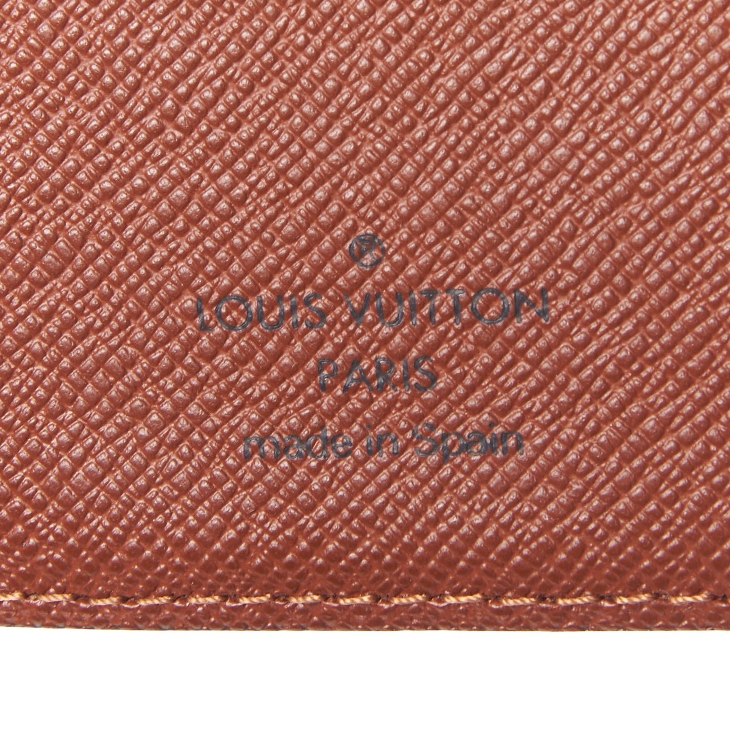 Monogram Small Ring Agenda Cover