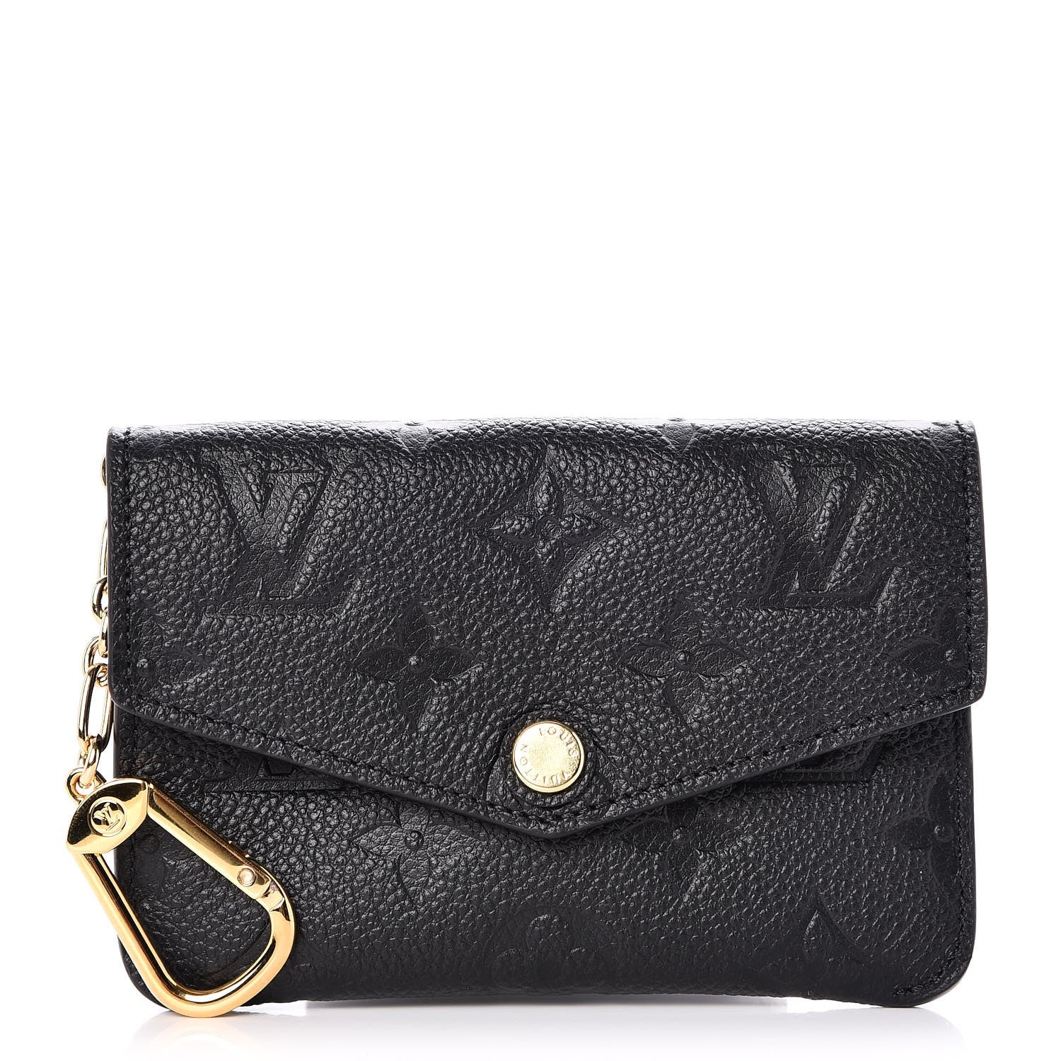 Louis Vuitton Empreinte Key Pouch Black 1 of 8