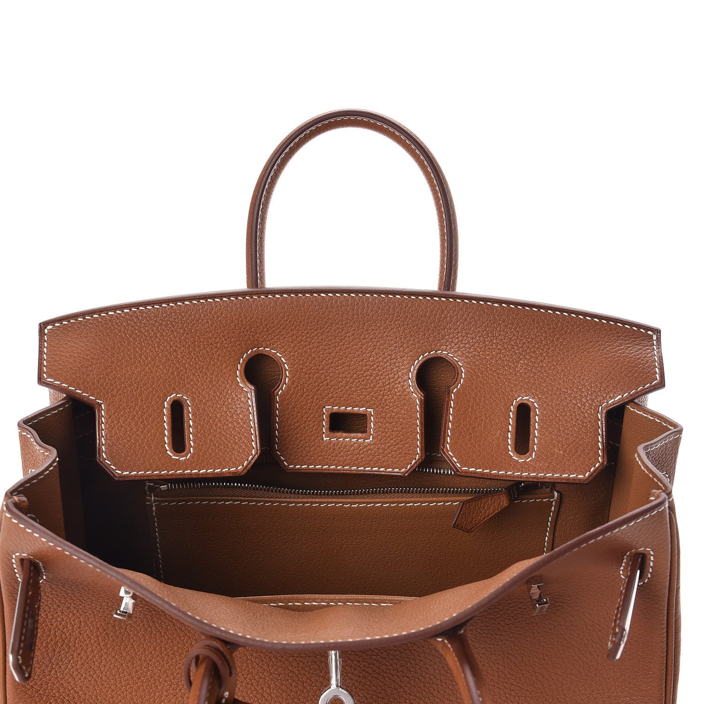 Natural Barenia Faubourg Birkin 25 Fauve
