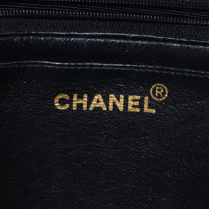 Chanel Caviar Vertical Quilt Jumbo Flap Black 6 of 9