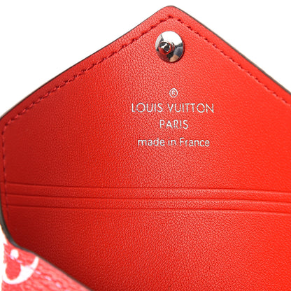 Louis Vuitton Monogram Escale Small Kirigami Pochette Insert Red 5 of 5