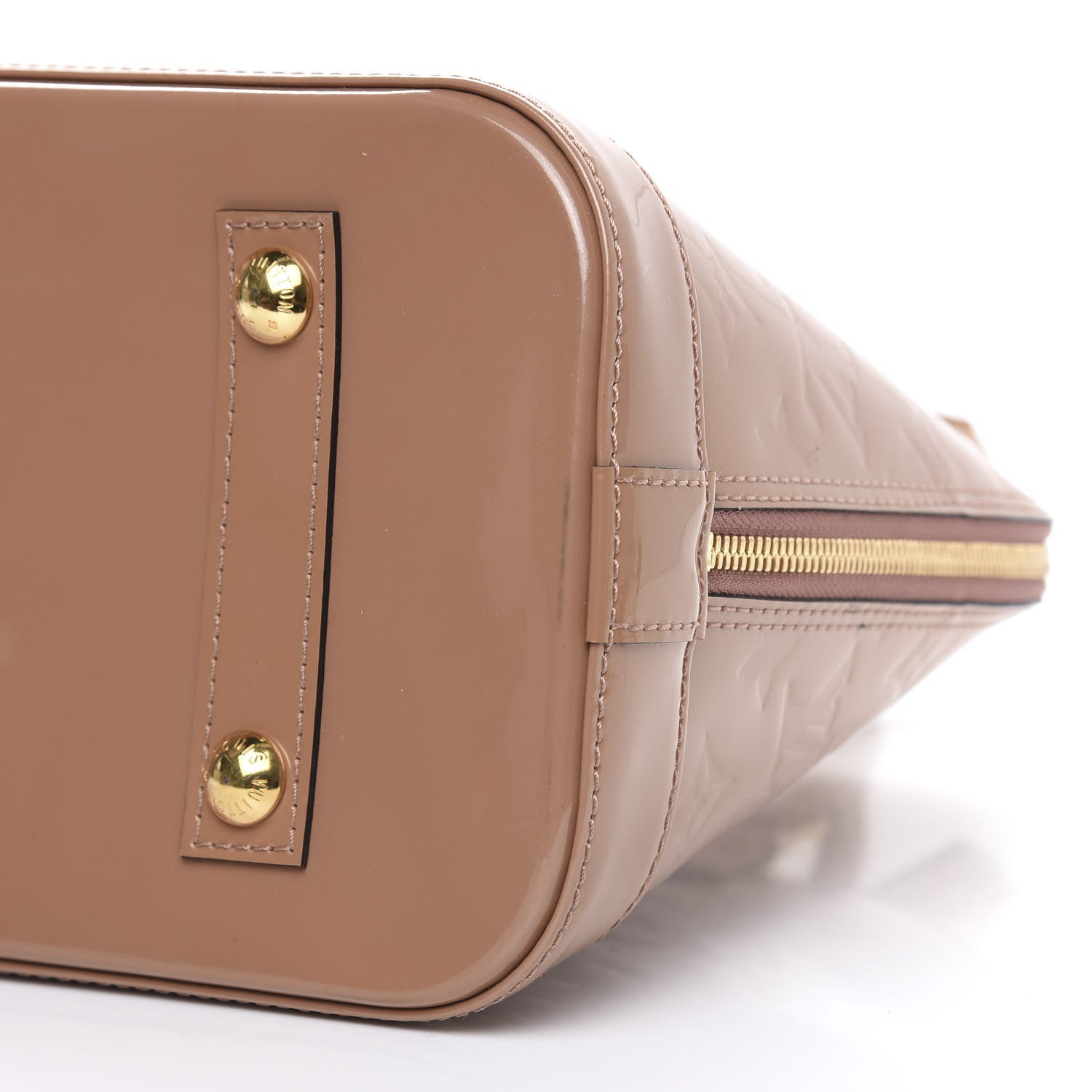 Louis Vuitton Vernis Alma PM Rose Velours 8 of 10
