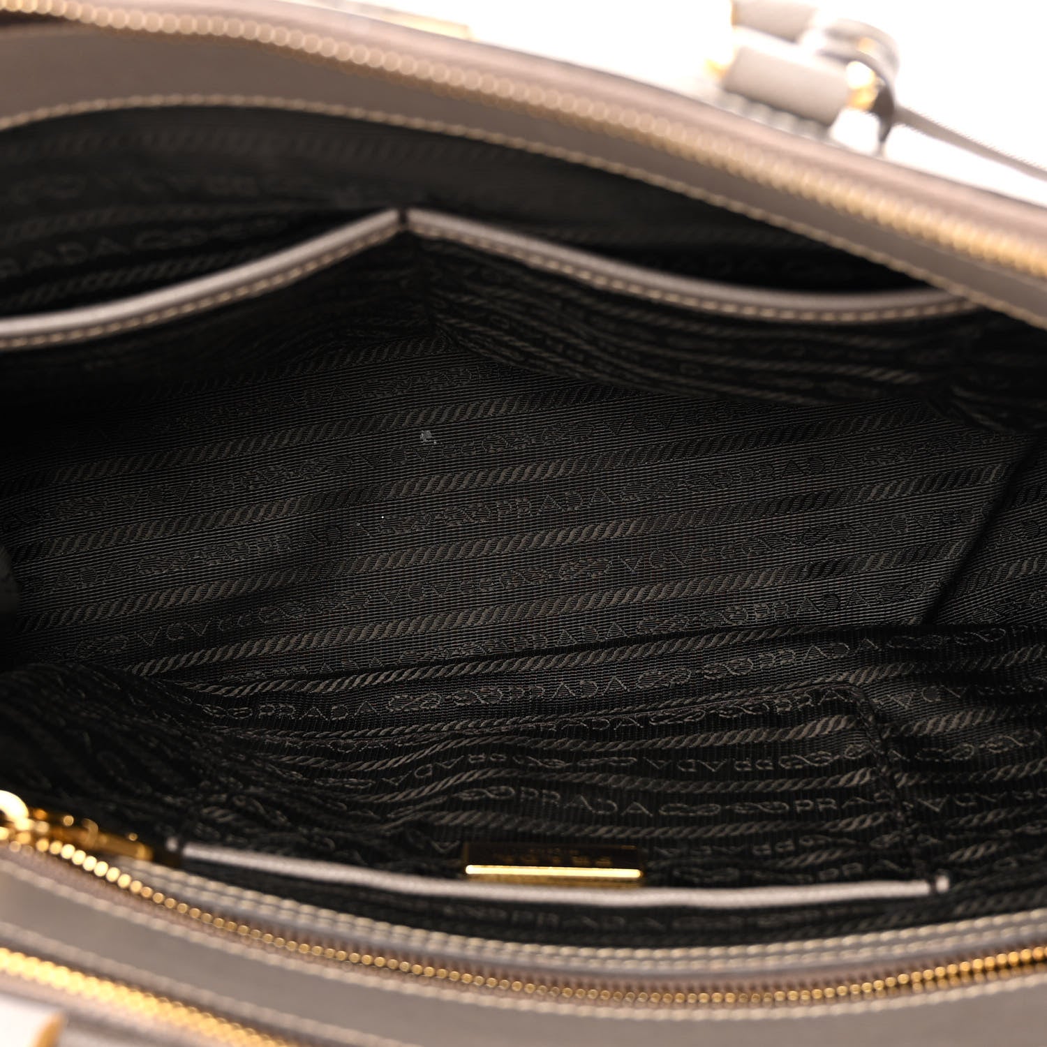 Prada Saffiano Medium Galleria Double Zip Tote Argilla 5 of 13
