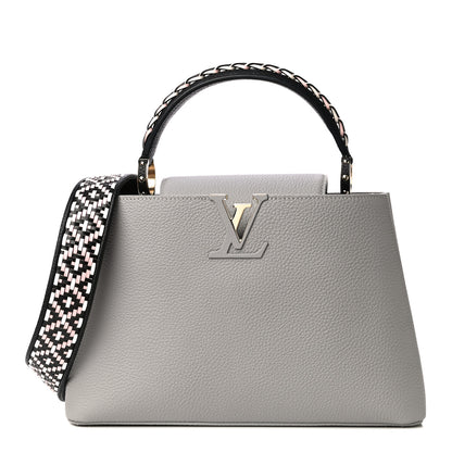 Louis Vuitton Taurillon Woven Capucines PM 1 of 9