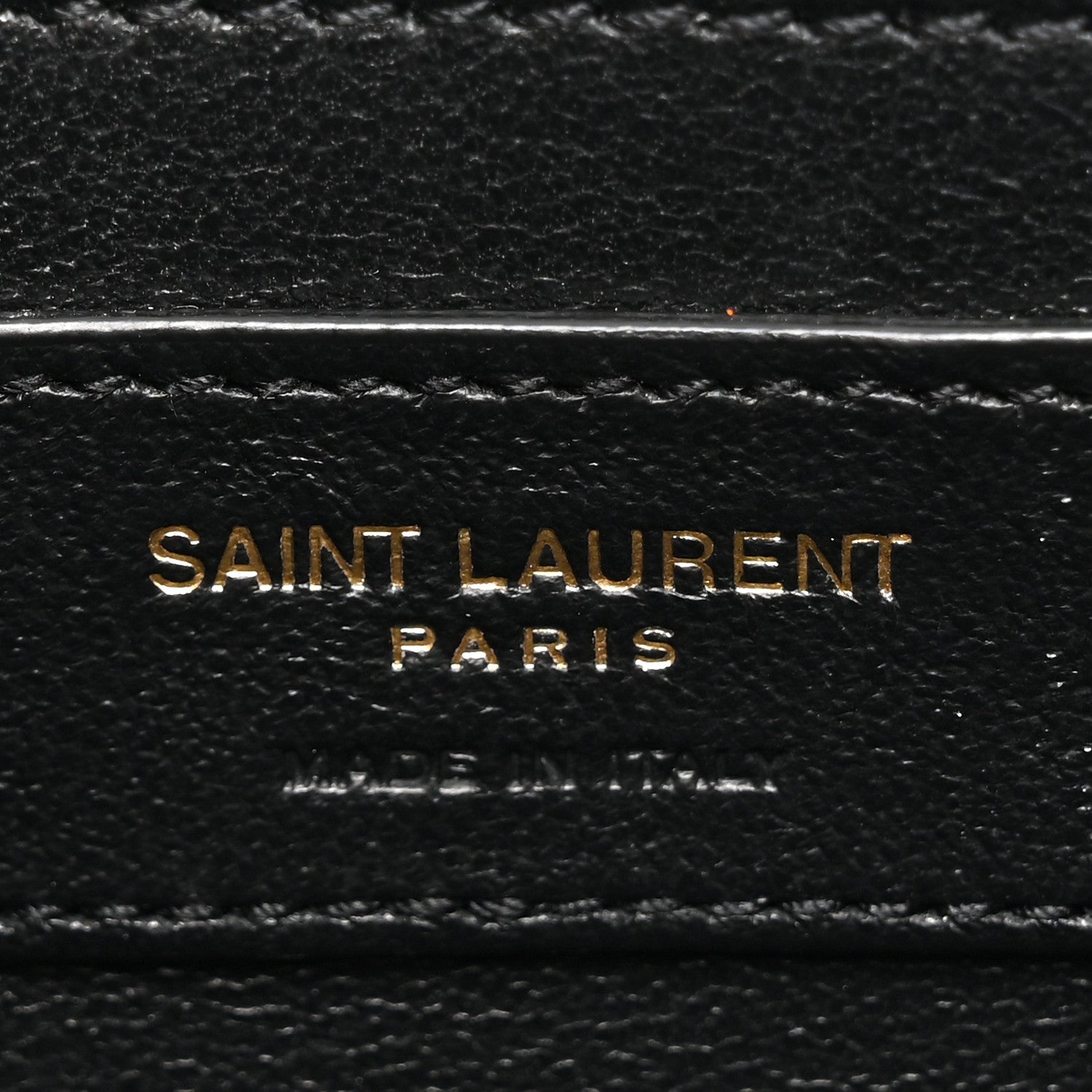 Saint Laurent Lambskin Quilted Monogram Mini Nolita Black 6 of 10