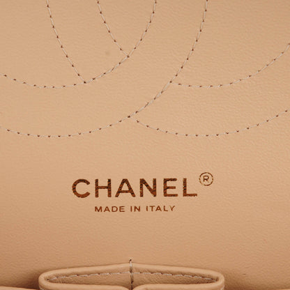 Chanel Caviar Quilted Jumbo Double Flap Beige Clair 7 of 8
