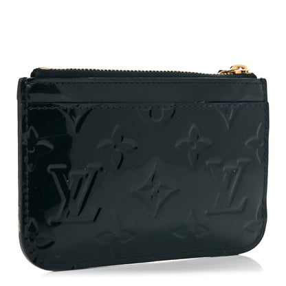 Louis Vuitton Vernis Key Pouch Blue Nuit 3 of 8