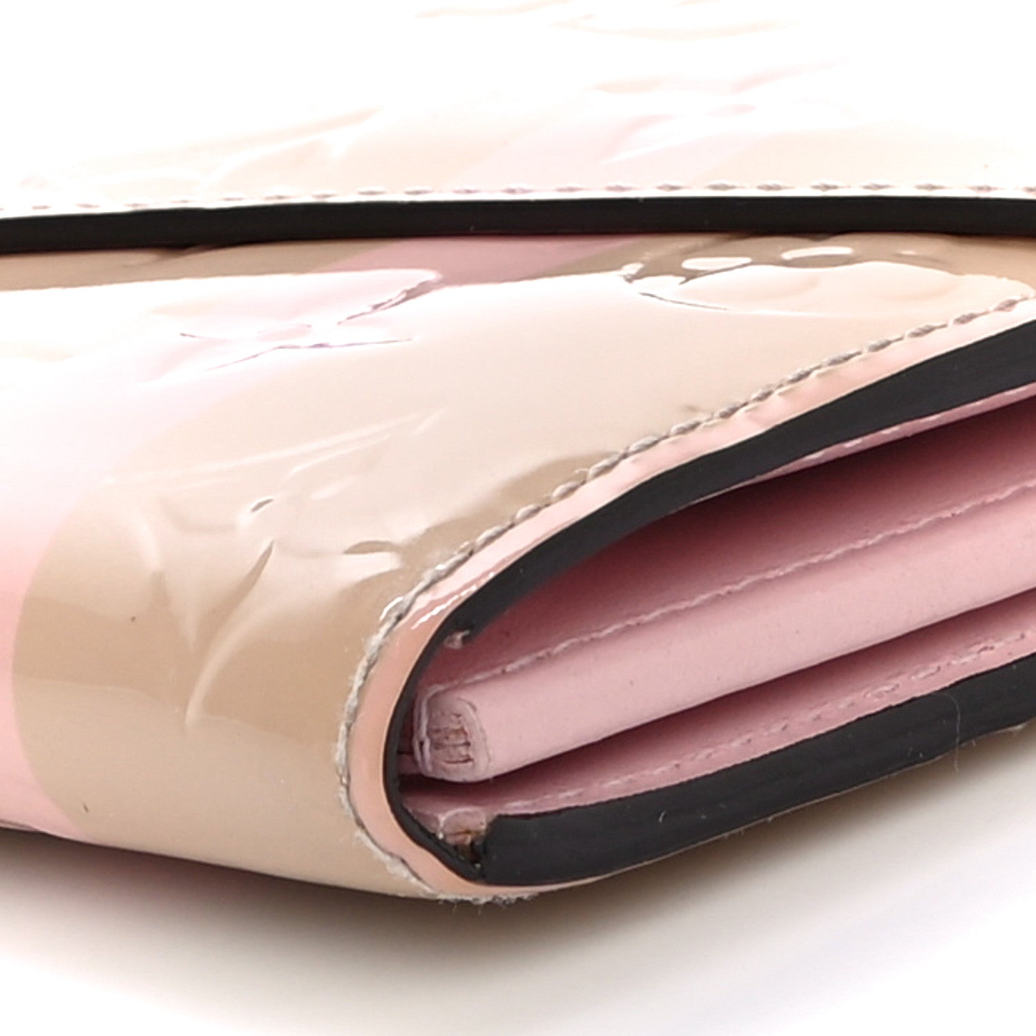 Louis Vuitton Vernis Rayures Sarah Wallet NM Dune 9 of 14