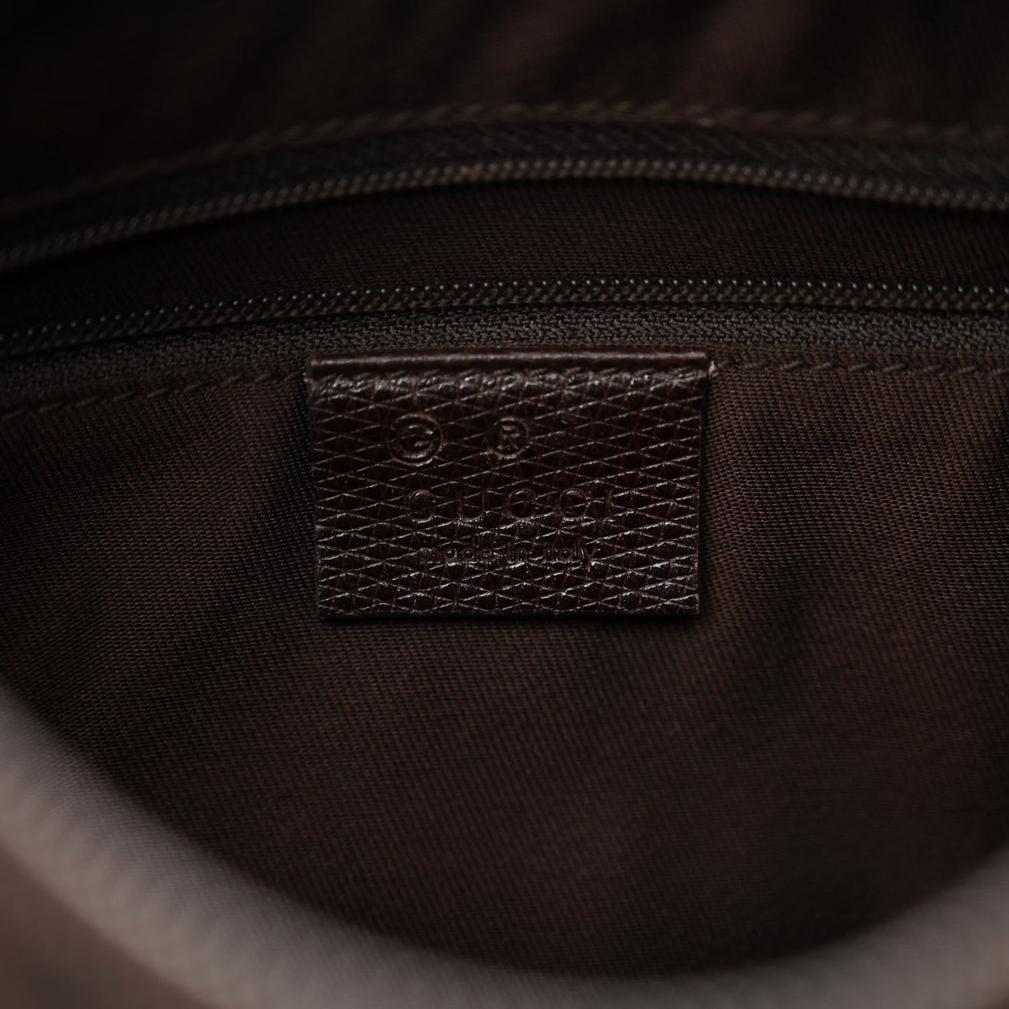 Monogram Classic Ring Small Hobo Brown