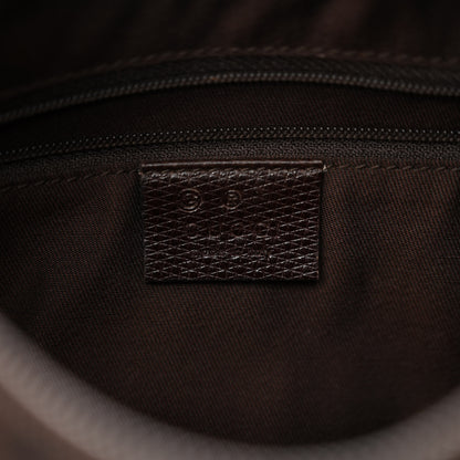 Gucci Monogram Classic Ring Small Hobo Brown 6 of 10