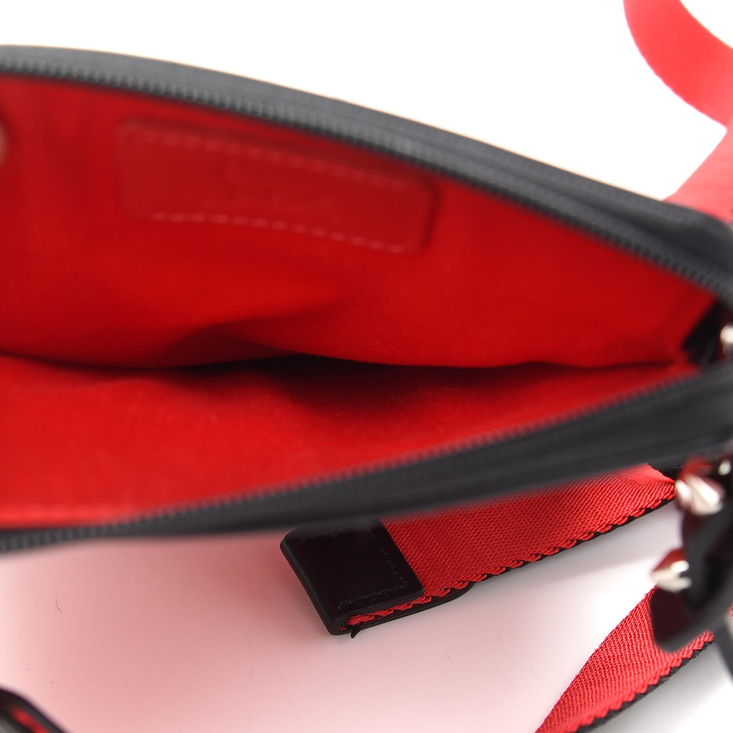 Calfskin Patent Sneakers Sole Printed Loubilab Clutch Loubi Multicolor