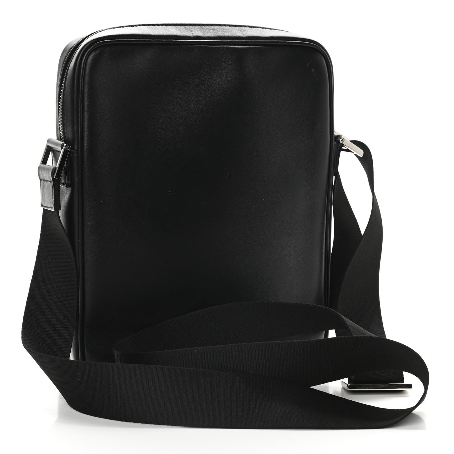 Vitello Grace Light I See You Eyes Messenger Bag Black Giallo Fluo