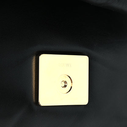 Loewe Lambskin Small Goya Puffer Bag Black 7 of 10