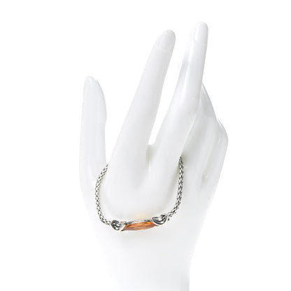 John Hardy Sterling Silver Citrine Asli Classic Chain Link Station Bracelet 2 of 5