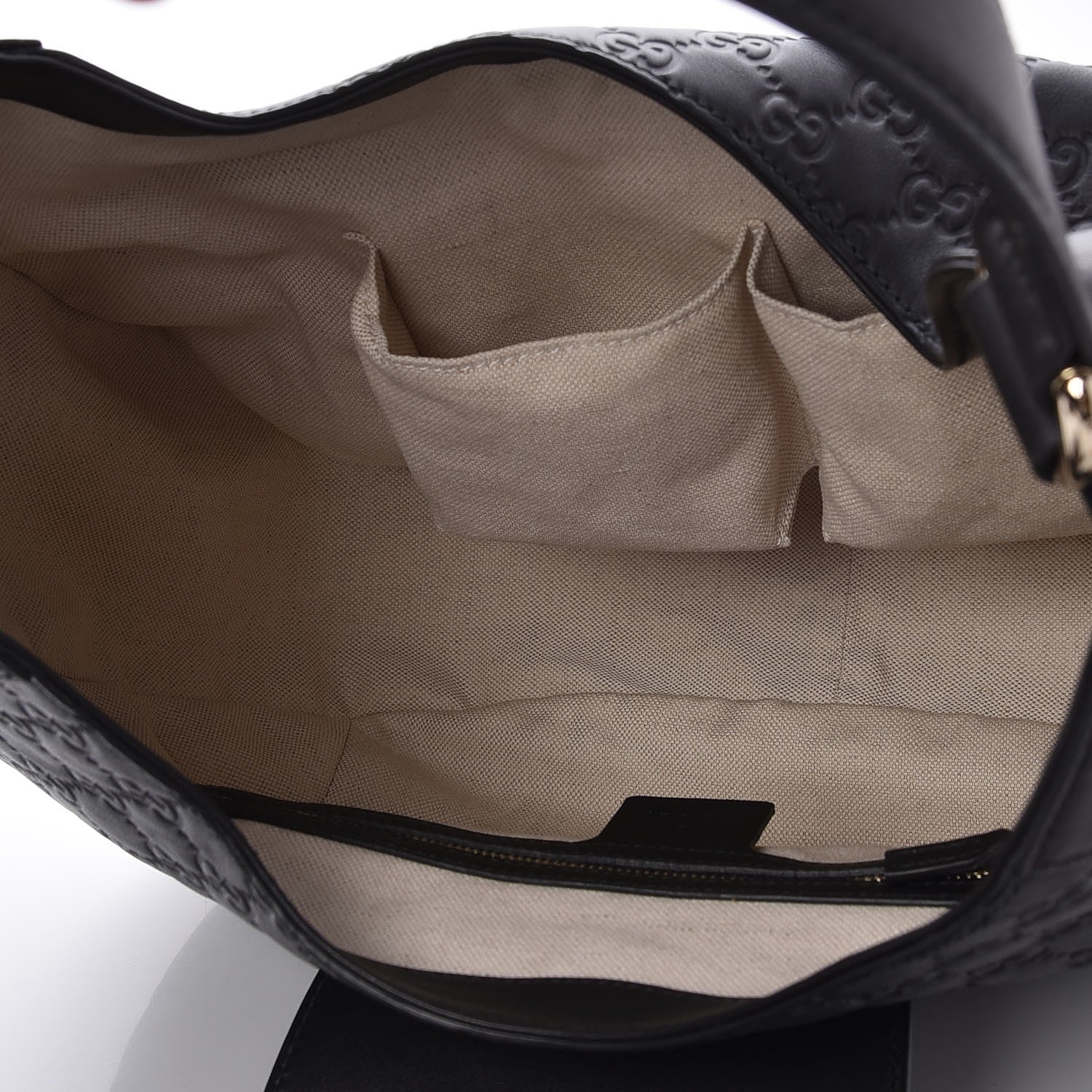 Gucci Guccissima Medium Emily Hobo Black 5 of 7