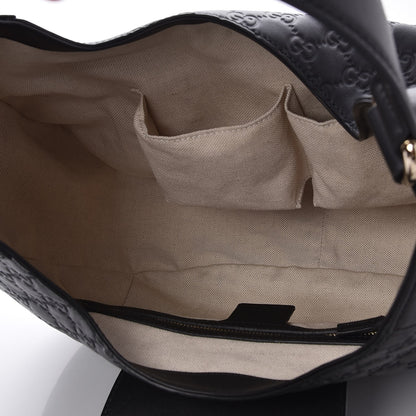 Gucci Guccissima Medium Emily Hobo Black 5 of 7