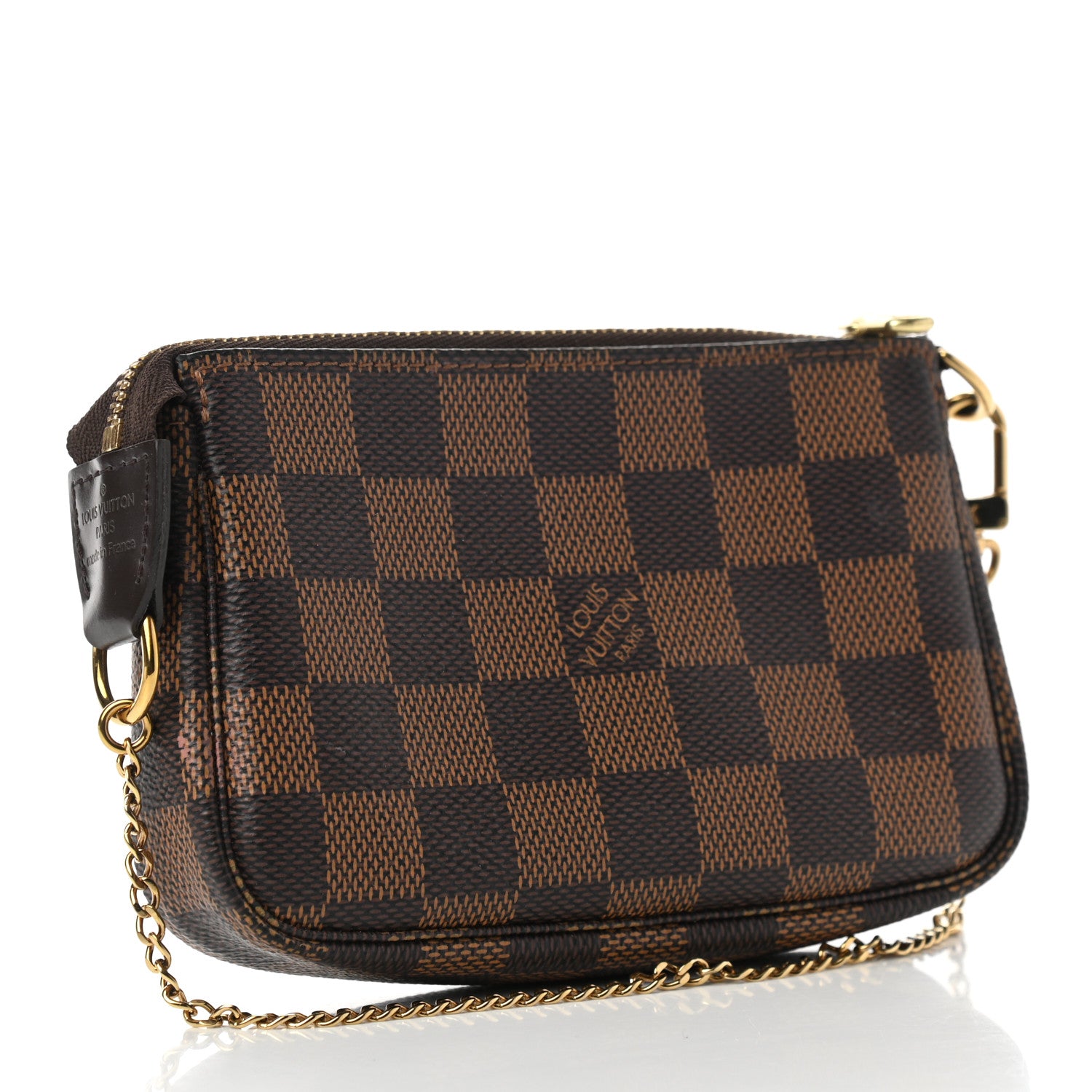 Louis Vuitton Damier Ebene Mini Pochette Accessories 3 of 7