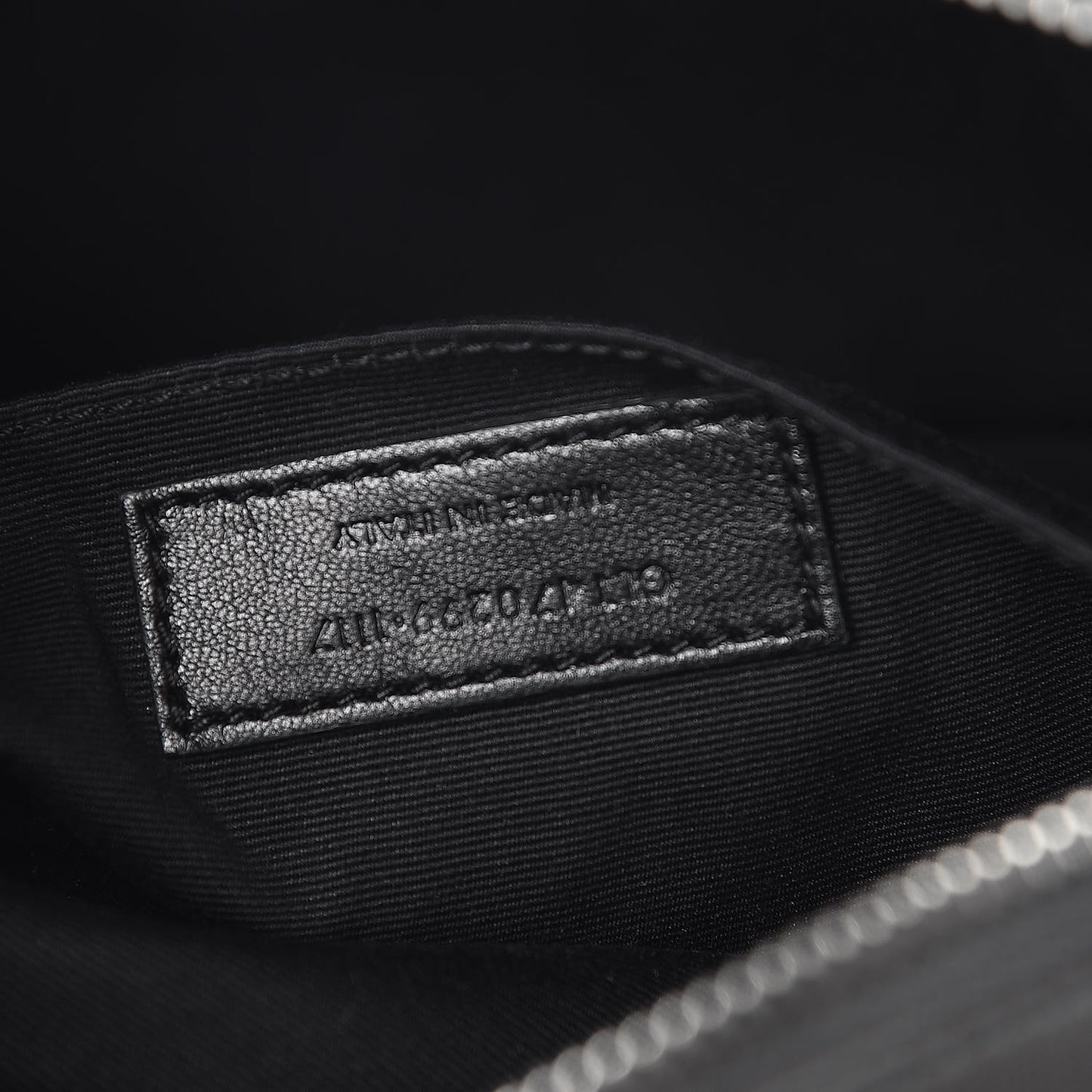 Lambskin Monogram Small Lou Camera Bag Asphalt