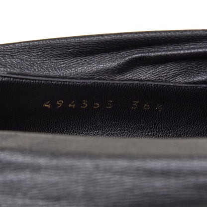 Balenciaga Lambskin Knife Pointed Pumps 36.5 Black 8 of 8