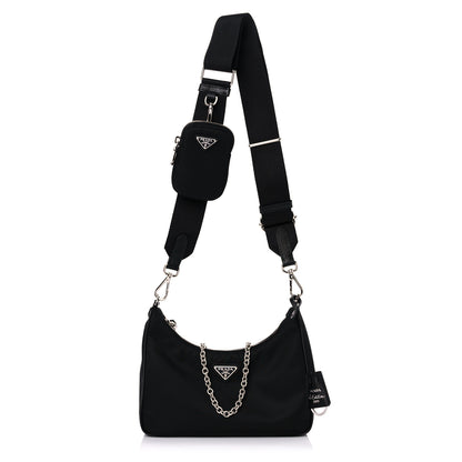 Prada Nylon Re-Edition 2005 Shoulder Bag Black 1 of 10