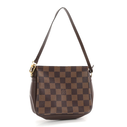 Louis Vuitton Damier Ebene Trousse Make Up Bag Pochette 3 of 9