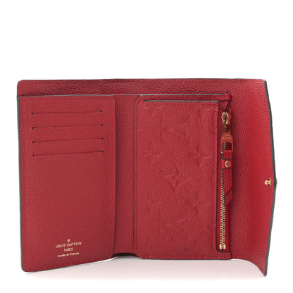 Louis Vuitton Empreinte Compact Curieuse Wallet Cherry 5 of 7
