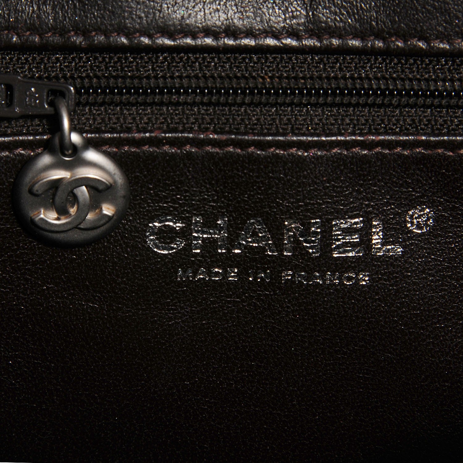 Chanel Caviar Medallion Tote Dark Brown 7 of 7