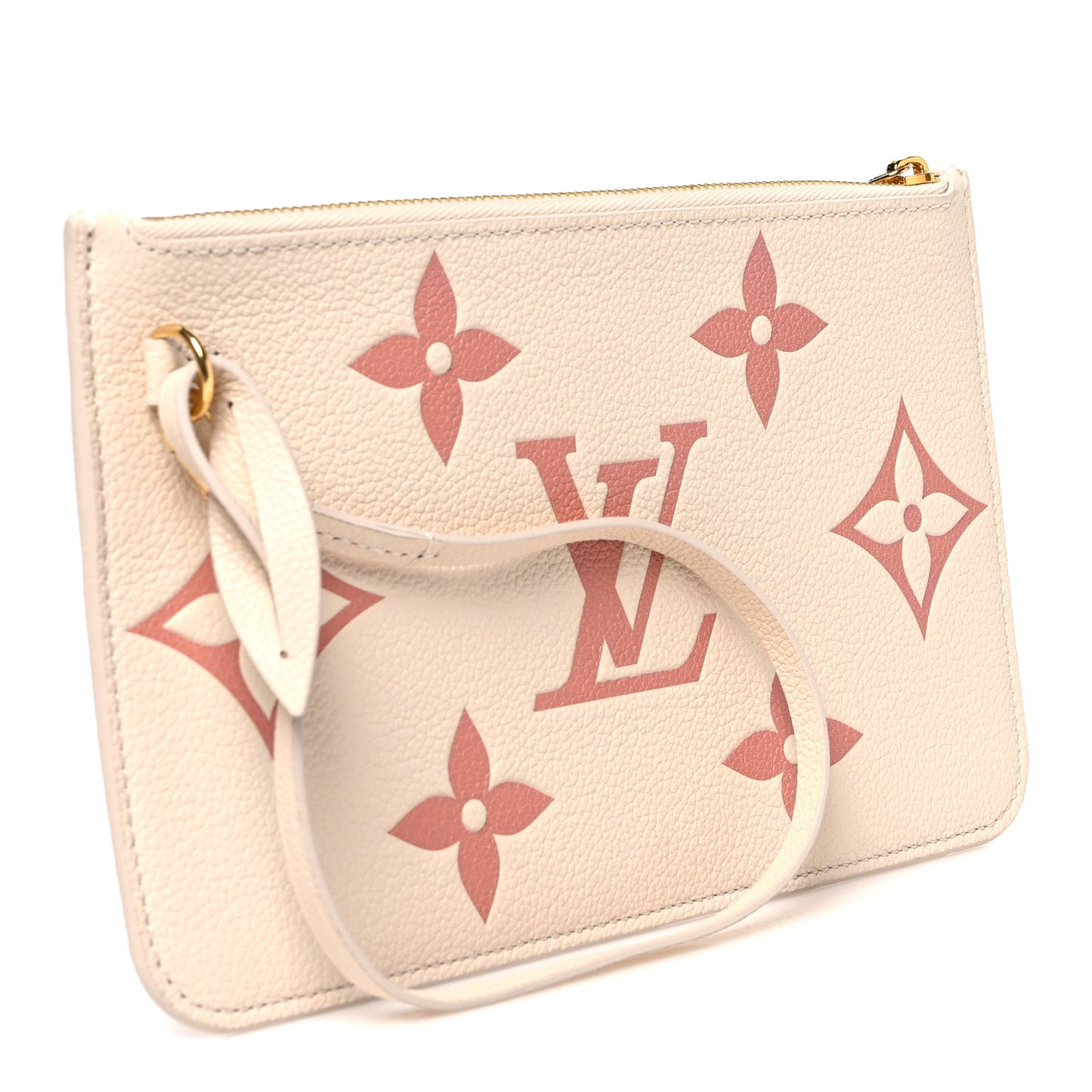 Empreinte Monogram Giant Neverfull MM Pochette Creme Rose Trianon
